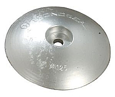 Rudder anodes