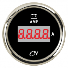 CN-Instrument Amperemeter Digital schwarz/chrom