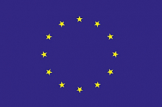 Flagge 30 x 45 cm EUROPÄISCHE UNION