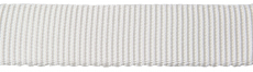 Schlauchgurt Polyester 40mm, weiß VP=50m Rolle
