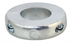 Wellen-Zinkanode 390g für Wellendurchmesser 45mm