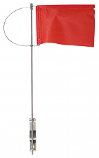 Verklicker mit Seitenhalter und Tuch bunt gemischt 100mm
