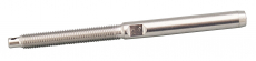 Gewindeterminal 1/2 rechts für 6mm m.Splintbohr.