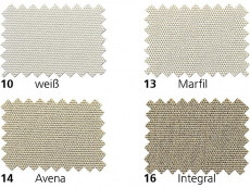 Agora Lisos 160cm breit Maron (3712)