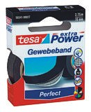 Tesa extra Power Gewebeband 19mm x 25m schwarz
