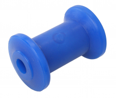 Kielrolle PU blau 125mm