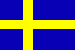 Flagge 20 x 30 cm SCHWEDEN