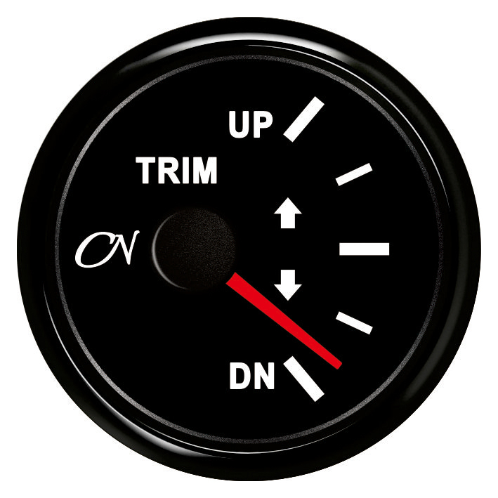 CN-Instrument Trimm-Anzeige schwarz/schwarz
