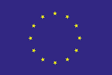 Flagge 20 x 30 cm EUROPÄISCHE UNION