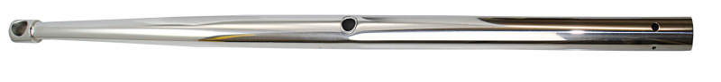 Relingstütze 610mm Edelstahl mit 2.Durchz. 25.4mm