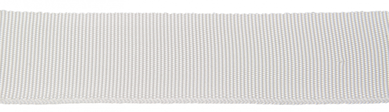 POLYESTER-Gurtband LEICHT weiß 20mm VP=50m Rolle