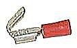 Flachsteckhülse Abzweig rot 0.5-1.5mm