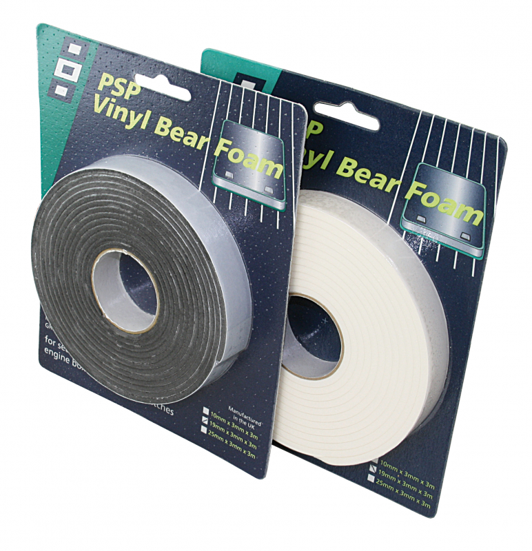 VINYL-Schaum Klebeband 25mm x 6mmm x 3m weiß