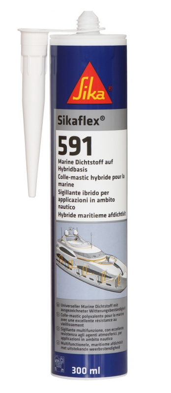 Sikaflex-591 300ml Kartusche weiß