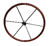 Vetus Steuerrad KW71, Mahagoniholzring, 71cm Vetus Steuerrad KW71, Mahagoniholzring, 71cm