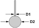 Rutscher 10mm für Schothornplatten HD2140/A