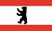 Flagge 20 x 30 cm BERLIN SB-Pack