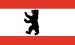 Flagge 40 x 60 cm BERLIN