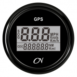 CN-Instrument GPS-Tacho Digital schwarz/schwarz