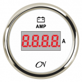 CN-Instrument Amperemeter Digital weiß/chrom