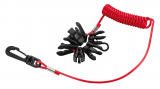 Quickstop Spiralkabel mit 10 Clips Quickstop Spiralkabel mit 10 Clips