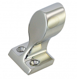 Edelstahl-Relingsbeschlag Endstütze 60° 22mm Edelstahl-Relingsbeschlag Endstütze 60° 22mm