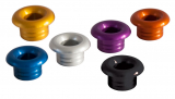 Decksdurchführung 8mm Aluminium schwarz Decksdurchführung 8mm Aluminium schwarz