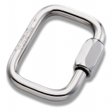 Edelstahl-Schraubglied Rechteck Ø5,0mm Edelstahl-Schraubglied Rechteck Ø5,0mm