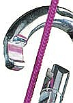 Edelstahl-Karabinerhaken AISI316 160mm