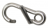 Edelst.-Karabinerhaken mit Kausch GENIUS100mm Edelst.-Karabinerhaken mit Kausch GENIUS100mm