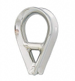 Edelstahlkausch mit Steg AISI316 für 10mm Tau Edelstahlkausch mit Steg AISI316 für 10mm Tau