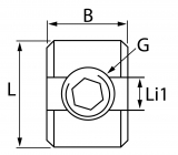 Seilklemmring kleine Ausführung für 3-4mm