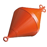 PLASTIMO FESTMACHERBOJE MIT AUGE ORANGE 103CM