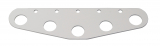 RUTGERSON Schothorn-Brett 190x50x2mm silber elox. RUTGERSON Schothorn-Brett 190x50x2mm silber elox.