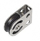 Bockrolle vertikal/horizontal 25 x 8mm Nylon Bockrolle vertikal/horizontal 25 x 8mm Nylon