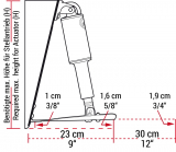 LENCO Standard Trimmklappen Set 12x24